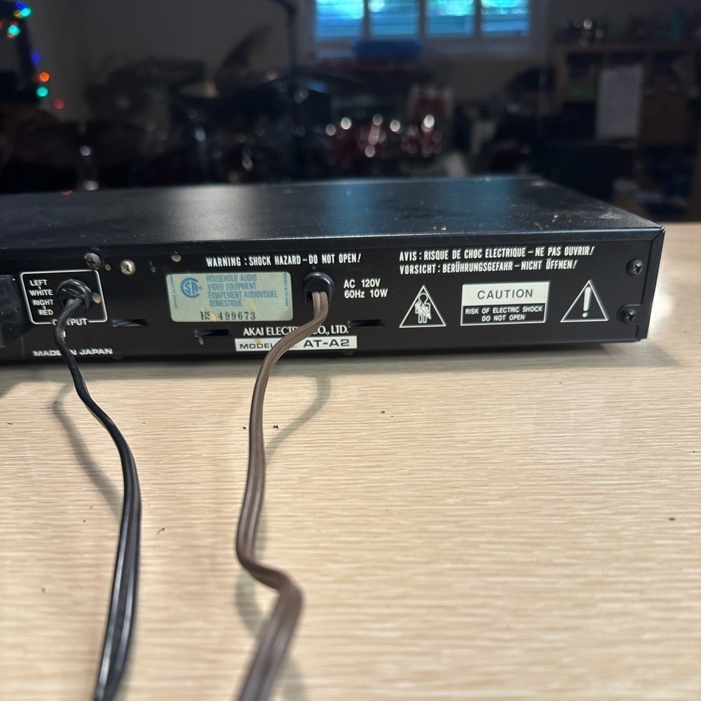 Vintage Akai AT-A2 Stereo Synthesized Tuner Tested Working Very Rare🔥 - Picture 9 of 9